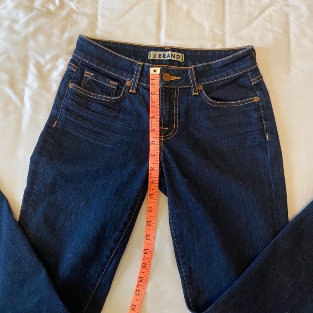 J Brand Curvy Fit Cigarette Leg Low Rise Jeans- 7014C012- Sz27 - Picture 5 of 10